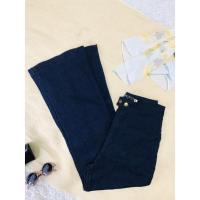 ราคา เสื้อผ้ามือสอง กางเกงยีนส์ขาม้า เอวสูง ผ้ายืด (12513342993)