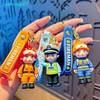 ราคา AEROZAP พวงกุญแจ Fireman น่ารัก Delicate Police ตุ๊กตาจี้พวงกุญแจ, แบบพกพาแฟชั่นการ์ตูนพวงกุญแจรถของขวัญวันหยุด (52203675455)