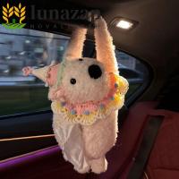 ราคา LUNAZAP Plush Tissue Box, Creative Design Cardboard Box Doll, Tissue Bag Paper Tower Box Soft Plush Cute Design Car Tissue Box Car Interior (47504700836)