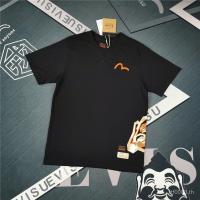 ราคา evisu new 2026 เสื้อยืดแขนสั้นพิมพ์ลายสำหรับฤดูร้อน PRBK (46554546986)