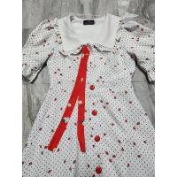 ราคา ✨️งานป้าย✨️ เดรสยาวสตอเบอรี่ widelia @real ((มือ2)) (19878035507)