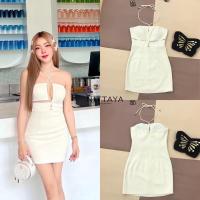 ราคา งานป้าย Nittaya ชุดเดรส สีขาว เรียบหรุ งานตามหา (25460572357)