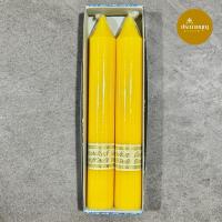 ราคา เทียน เทียนคู่ เทียนพรรษา เทียนแสงจันทร์ ไร้น้ำตาเทียม เทียนเหลือง 15 นิ้ว กลมเรียบ เทียนคู่สั้น เทียนไหว้พระ (40654493712)