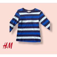 ราคา เสื้อยืดเด็กชายแขนยาวลายทาง H&M (42872657337)
