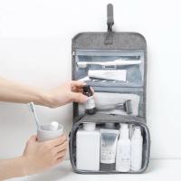 ราคา พร้อมส่ง กระเป๋าใส่อุปกรณ์อาบน้ำ สีเทา จัดระเบียบเดินทาง แขวนได้ สำหรับพกพา กันน้ำ (27563986241)