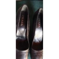 ราคา ส้นสูง Prada แท้ 100% หนังนิ่ม ใส่สบาย ไซส์ 37 22.5 เซ็น สำหรับคนเท้ายาว 22.5 เซ็น (2954543407)