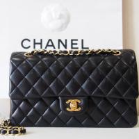 ราคา ❌❌ SOLD ❌❌ กระเป๋า Chanel classic medium 10' lamb สีดำ (1325363539)