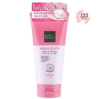 ราคา BABY BRIGHT AHA & Gluta Whitening Facial Foam 120 ml เบบี้ไบร์ท โฟมล้างหน้า เอเอชเอ กลูต้า ✨ (27072443879)