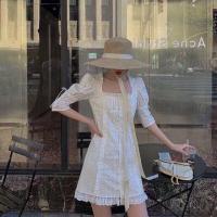 ราคา เดรสลูกไม้ผ้าลูกไม้ฉลุ ป้าย Miss bell (2406351882)