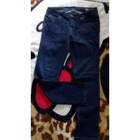 ราคา กางเกงยีนส์MCสีเข้มทรงกระบอก (25900858017)