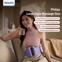 ราคา เครื่องนวดแหวนสวมใส่ได้ Philips PPM3602G - แบตเตอรี่ 20 วัน, การคลายกล้ามเนื้อแบบแฮนด์ฟรี 5 ความเร็ว, รวมเข็มขัดฟรี, ชาร์จเร็ว USB-C (41371574704)
