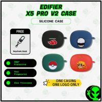 ราคา Edifier X5 Pro V2 Case หูฟังไร้สายเคสเกราะป้องกันเคสซิลิโคนอ่อนนุ่ม Edifier X5 Pro V2 Casing (24147289761)
