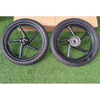 ราคา ล้อแม็กเวฟ110i2021มือสองแท้สภาพดีได้1คู่ (23671659581)