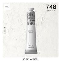 ราคา สีน้ำมัน Winsor and Newton 200 ml ( เบอร์ 45 ) สี 748 Zinc White ( สีน้ำมัน Winton วินตั้น) (4037004774)