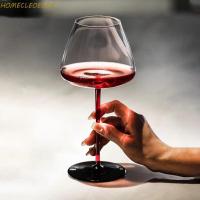 ราคา โฮมคลีโอคิวเอ็กซ์ 2ชิ้นคริสตัลแก้วไวน์แดง,ผู้ถือสีแดงสไตล์ยุโรปแก้วแชมเปญ,เครื่องแก้วมือเป่าเว้าด้านล่างไวน์แดงถ้วยเหตุการณ์ (55502921102)