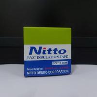 ราคา Nitto ฉนวนกันความร้อนไฟฟ้า 3/4 x 30 M สายเคเบิลฉนวนกันความร้อน 3/4x30M เมตร Nitto ฉนวนกันความร้อนสีดํา (43164662972)