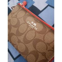 ราคา Coachคล้องมือ s แบบ 2ซิปแท้100% (2133264250)