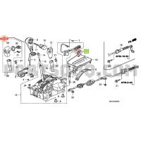 ราคา Shift lock ครอช่องชิฟล็อค กรอรูเสียกุญแจ ชิฟล็อค gear shifter shift lock cap shift lever shifter cover Honda Accord 2003 (50400603811)