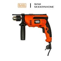 ราคา BLACK & DECKER สว่านเจาะกระแทกไฟฟ้า 13มม. 550W รุ่น KR554RE-B1 (28235189722)