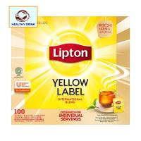 ราคา LIPTON ลิปตัน ชาผงชนิดซอง ชาผง ชาซอง ชาลิปตัน ฉลากสีเหลือง 2 กรัม x 100 ซอง สะอาด ส่งเร็ว (21177289045)