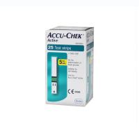 ราคา ของแท้ 100% AccuChek Accu-Chek แถบตรวจ แผ่นตรวจน้ำตาล Active Test Strip Accu-Chek 25 ชิ้น (23388727430)