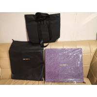 ราคา กระเป๋าหนังเทียมสีดำทรง Tote Bag ลายสาน (Woven Texture) มีป้ายโลโก้ SCB FIRST (49901146362)