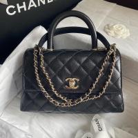 ราคา New! Chanel coco 9.5 black caviar lghw microship (13929048302)