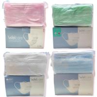 ราคา พร้อมส่ง+++ welcare mask / Klean mask สีเขียว/ฟ่า/ขาว/ชมพู 50 ชิ้นต่อกล่อง (15540352793)