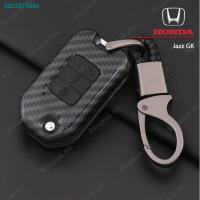ราคา YHN6789❀☇♞Honda Z-2 / Bangkok life เคสเคฟล่ากุญแจรีโมทรถยนต์ Honda Jazz GK (กุญแจพับ) / Car key Case (13638183782)