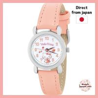 ราคา [San Flame] Wristwatch J-Axis Hello Kitty Watch CR2A0002-KT Women's Pink [Sun Flame] Wristwatch J-Axis SR-V25-KTPI Girls Hello Kitty (Pink) (27855014890)