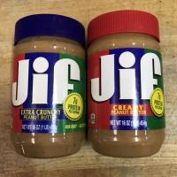 ราคา จิฟ ถั่วลิสงบด 454 กรัม Jif Peanut Butter (Extra Crunchy / Creamy) (13158544078)