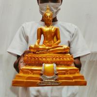 ราคา พระอู่ทองสีทองล้วน ขนาดหน้าตัก 5นิ้ว (29833339904)