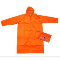 ราคา เสื้อกันฝนคลุมยาว มีฮู้ดแบบกระดุมติดแถบสะท้อนแสงที่หลัง กันฝนจราจร ตราช้าง พร้อมส (18090415119)