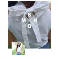 ราคา เสื้อแขนกุด คอเต่า ด้านหลังผูกโบว์ ผ้าฝ้าย (7287543547)