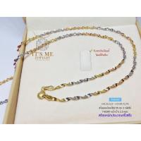 ราคา สร้อยคอเงินแท้92.5% ชุบ 3K ลายดิสโก้ หนักครึ่งสลึง ยาว 18-20 นิ้ว(สร้อยงานอิตาลี) : TH0397 (26421761347)