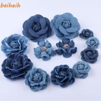 ราคา BAIHEIH ดอกไม้ผ้ายีนส์, ลูกไม้ Trim DIY ดอกไม้ประดิษฐ์, Headwear Scrapbooking เสื้อผ้าเสื้อผ้าดอกไม้ (57103961503)