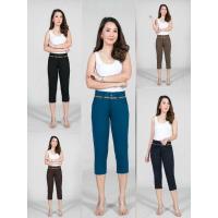 ราคา L-5XL" สีใหม่5 ส่วนโรเชพแต่งขอบน้ำตาล #กางเกงโรเชฟ #กางเกง5 ส่วนผ้าโรเชฟ***พร้อมส่ง*** (21767733397)