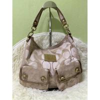 ราคา COACH SIGNATURE HOBO แท้ (25102222849)