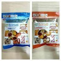 ราคา ข้าวน้ำนมอบกรอบผสม ธัญพืช เจ ตราเฮลตี้ บัดดี้ Healthy Buddy น้ำหนัก 45 กรัม (23055332296)