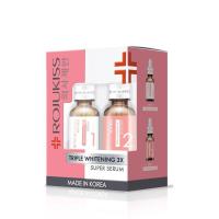 ราคา Rojukiss Triple Whitening 3X Serum (15 Ml. + 15 Ml.) (1562475828)