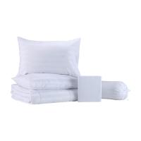 ราคา HomeHuk ชุดผ้าปูที่นอน รุ่นเอ็มลินนี่-ทู ขนาด 6 ฟุต (6 ชิ้น/ชุด) - สีขาว (27990894021)