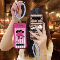 ราคา Anti-knock เคสโทรศัพท์กันน้ําสําหรับ Samsung Galaxy S10 5G/SM-G977N Creative Dirt-proof ตลกน่ารักเยาวชนการ์ตูนปกหลังป้องกันสีทึบแหวนสร้อยข้อมือนุ่มกรณี (55304277729)