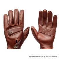 ราคา ถุงมือหนังแกะ แนววินเทจ สีน้ำตาล RACE GLOVES (26552420780)