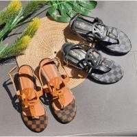 ราคา 10364 รองเท้าแตะงานรัดส้น งานหูหนีบรัดส้น ส้นหนา1cm (8720044137)