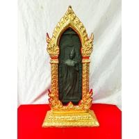 ราคา พระลีลากำแพงศอก หลวงพ่อขอม วัดไผ่โรงวัว เนื้อตะกั่ว พ.ศ.2505 (8223510095)