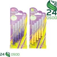 ราคา DR.PHILLIPS แปรงซอกฟัน5ชิ้น ด้ามตรง ขนทรงกระบอก/ขนต้นสน (23361468080)