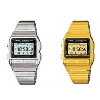 ราคา Casio นาฬิกาข้อมือผู้ชาย ระบบดิจิตอล สายสเตนเลส สีทอง รุ่น DB-380,DB-380G,DB-380-1DF,DB-380G-1DF (47229014)