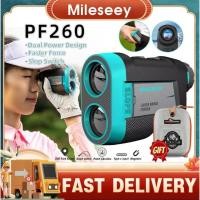 ราคา MILESEEY PF260 อุปกรณ์วัดระยะทางกอล์ฟชาร์จไฟได้ พร้อมกล้องโทรทรรศน์และเลเซอร์ล็อก (ระยะ 600 เมตร) (40420566593)
