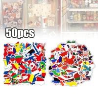 ราคา World Travel Sticker Pack Country Sticker Pack Flag Sticker สติ๊กเกอร์ติดกระเป๋าเดินทาง Laptop Suitcase Helmet Stickers (56604091880)