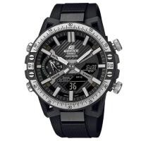 ราคา Edifice นาฬิกาข้อมือผู้ชาย สายยางเรซิ่น สีดำ รุ่น ECB-2000TP,ECB-2000TP-1A (27223771082)